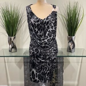 NWT S.L.Fashion animal print Dress 16